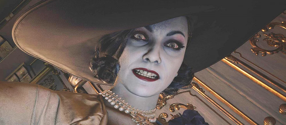 Модель, подарившая внешность леди Димитреску в Resident Evil Village, показала свою героиню в самых разных нарядах — арты