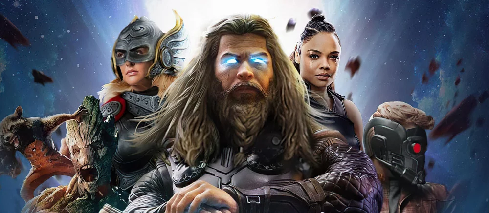 Опубликованы новые стильные постеры «Тор: Любовь и гром» — там показали основных героев