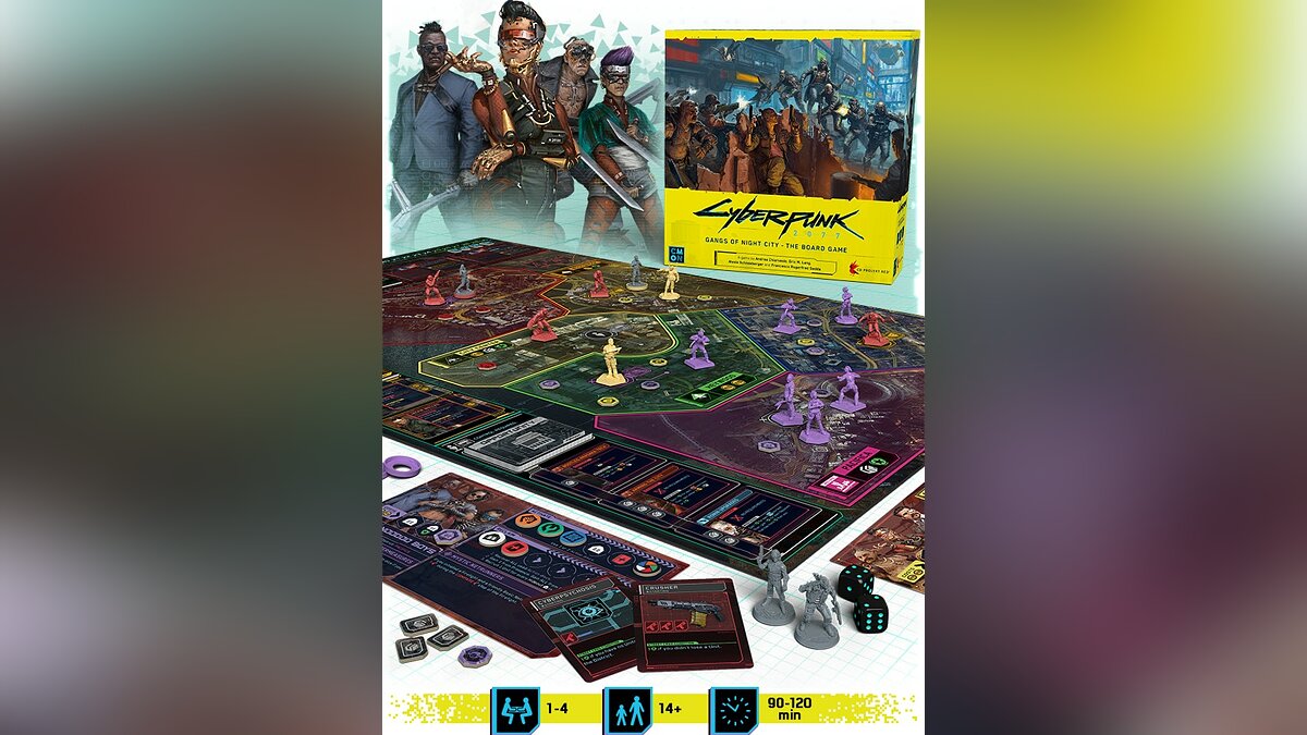 CD Projekt показала трейлер Cyberpunk 2077: Gangs of Night City — новой  настолки, взорвавшей Kickstarter