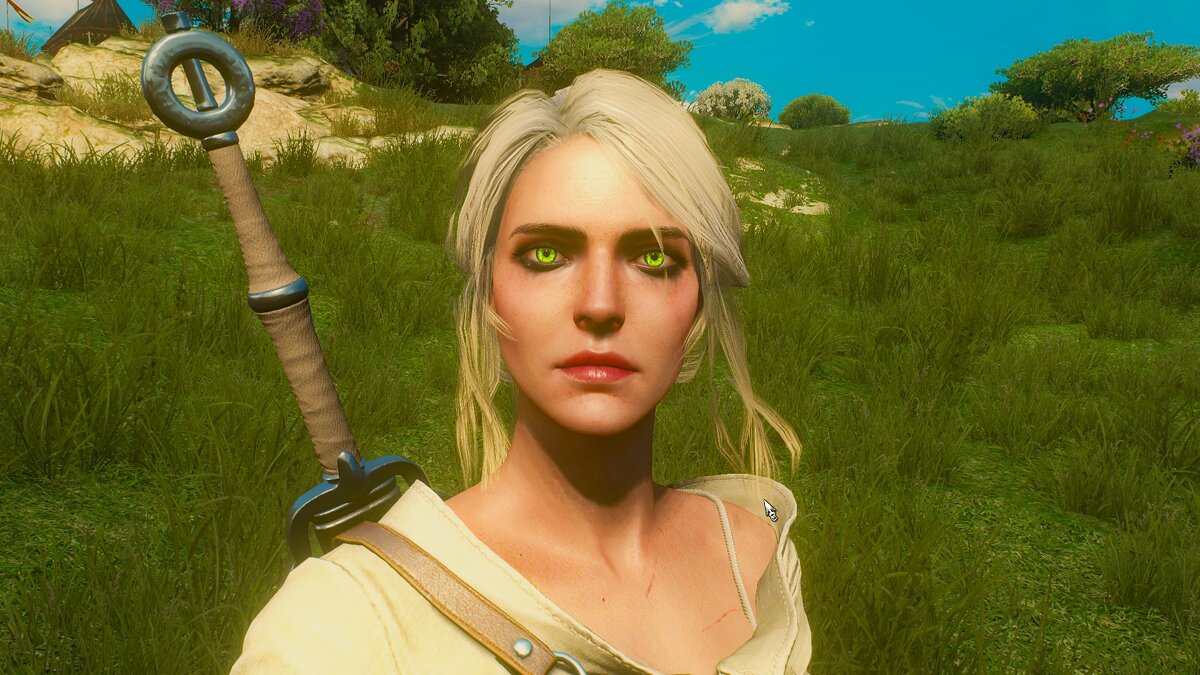 Моддер улучшил внешность Цири в The Witcher 3, избавив ее от главного  недостатка — скриншоты