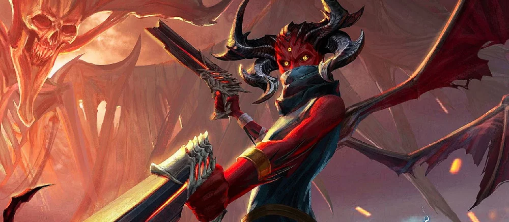 Вышла бесплатная демка ритм-шутера Metal: Hellsinger — в нём надо уничтожать врагов под гитарные запилы