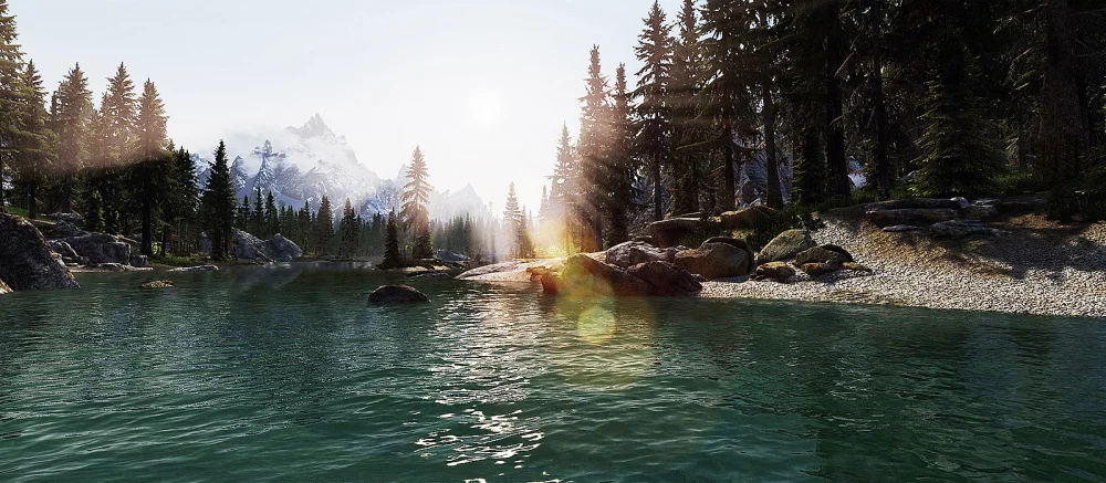 «Я уж подумал, это TES 6 вышла» — геймер впечатлил почти 10 тыс фанатов Skyrim, показав, как преобразилась графика игры с модами