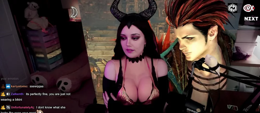 Девушка надела накладную грудь для Twitch-стрима и сразу увеличила число зрителей — видео