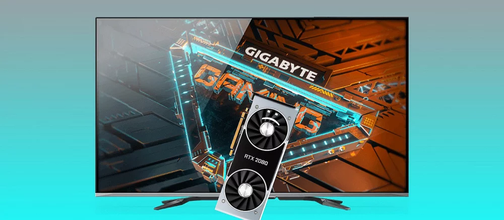 Gigabyte представила гигантский игровой монитор — 55 дюймов, 120 Гц и ОС Android