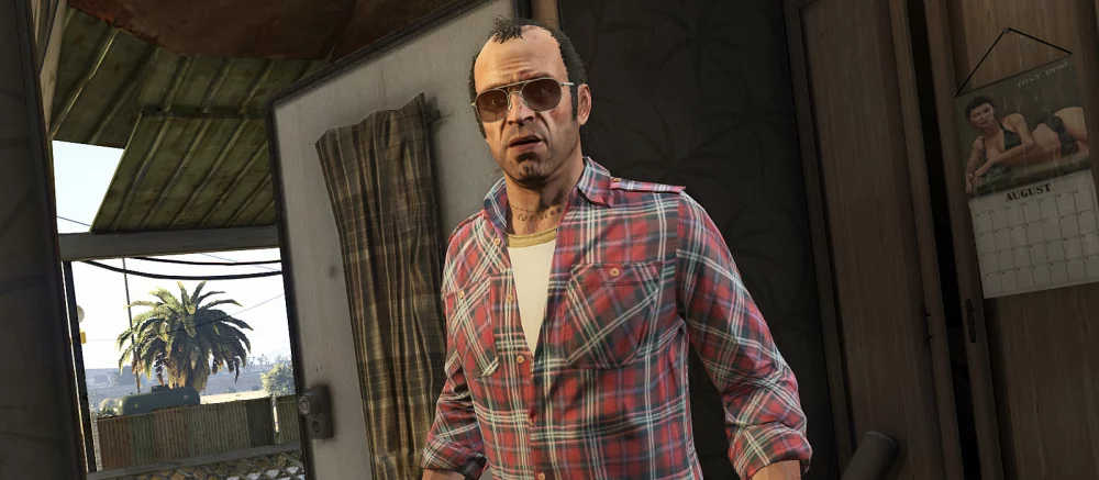 Игрок спокойно играл в GTA 5, как вдруг увидел неожиданный баг, который открыл ему окно в метро