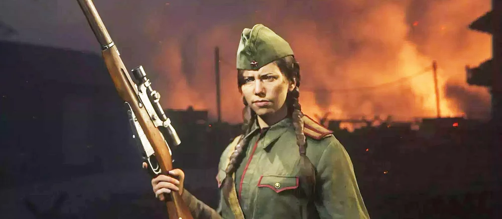 Игрок увидел в Call of Duty: Vanguard странного мутанта с женской головой и мужским телом. Это гибрид Полины и Уэйда