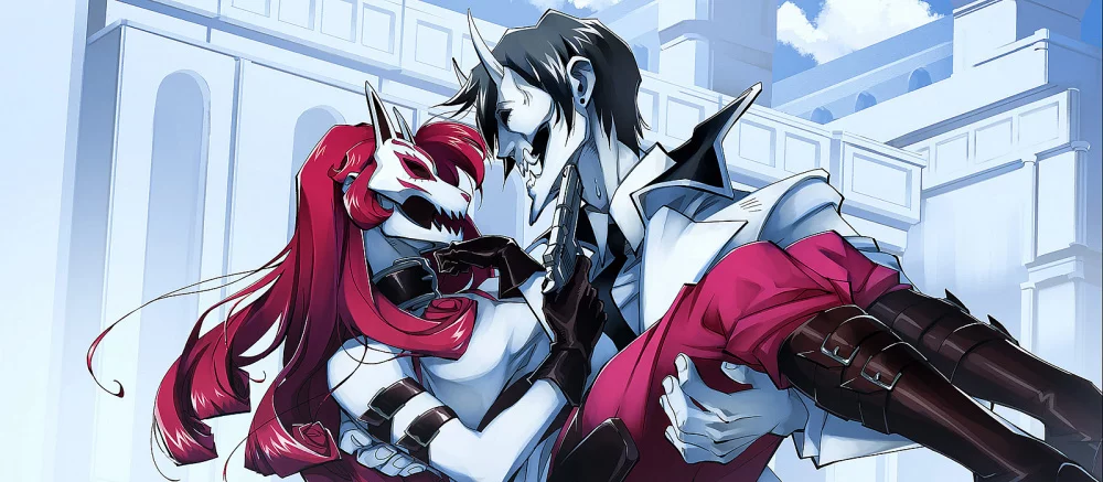 Обзор Neon White. Стреляй как Думгай, болтай как Джокер из Persona