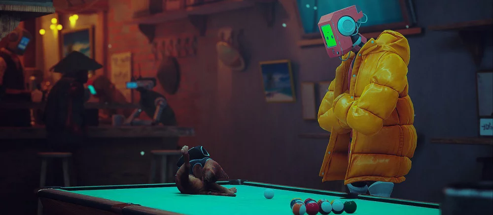 Пираты уже взломали киберпанковское приключение Stray