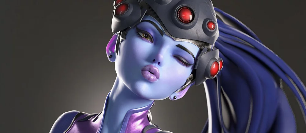 В мир Elden Ring добавили сексуальную Роковую Вдову из Overwatch, но перед этим сняли с неё всю одежду