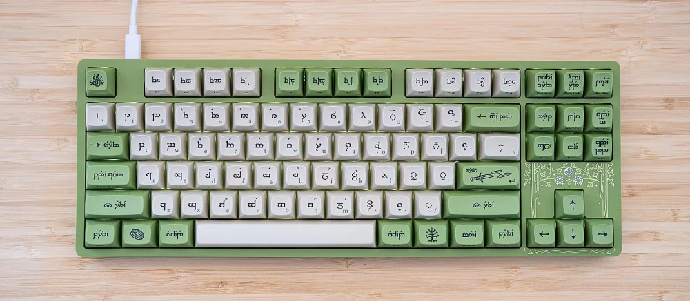 К выходу сериала «Властелин колец: Кольца власти» выпустят клавиатуры с языками гномов и эльфов