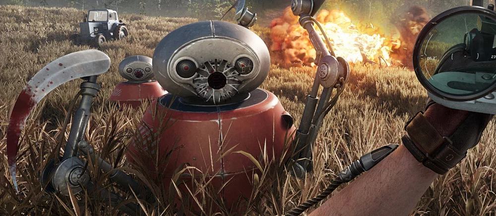 На новых скриншотах российского шутера Atomic Heart показали знаменитый автомат Калашникова