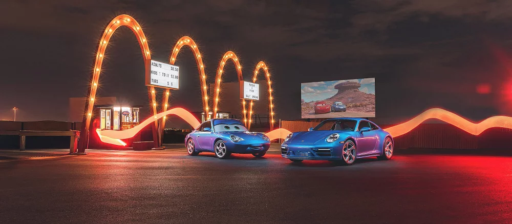 Porsche выпустила автомобиль, который основан на образе персонажа из мультфильма «Тачки»