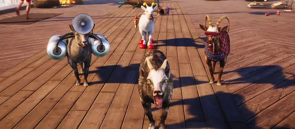 Представлен новый геймплейный ролик Goat Simulator 3