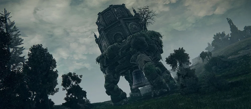 Реддитор собрал 13-килограммовую модель блуждающего мавзолея из Elden Ring, используя детали Lego