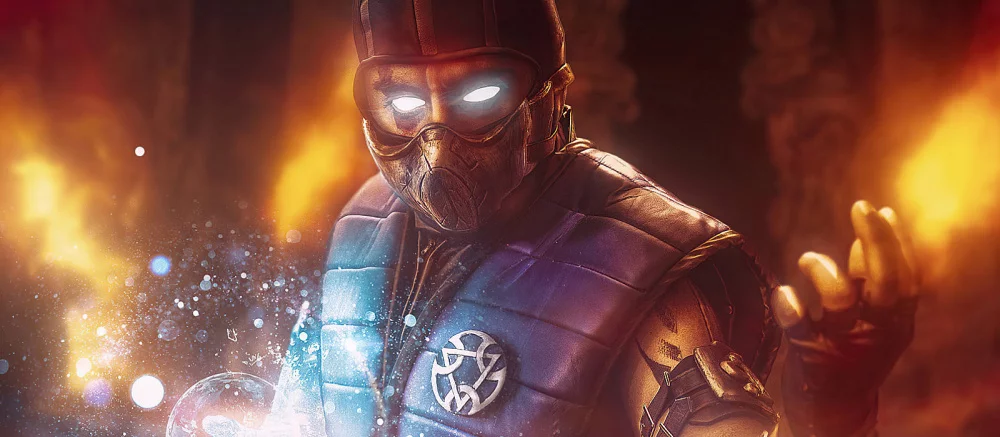 Появился первый кадр нового мультика Mortal Kombat — на нём показали старого Саб-Зиро без маски