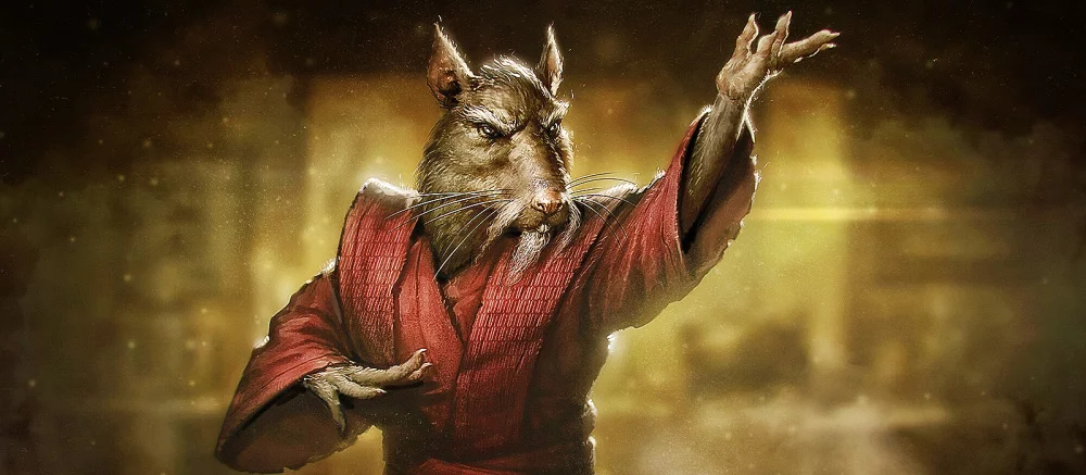 Сплинтера из «Черепашек-ниндзя» показали в новом дизайне. Теперь он напоминает персонажа из «Кунг-фу панды»