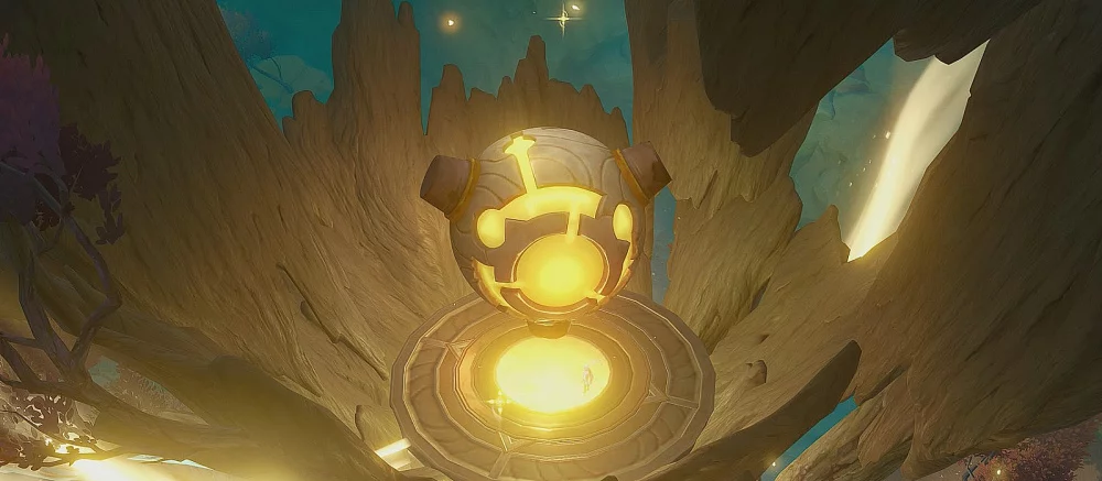 Вимана-агама в Genshin Impact: как пройти цепочку квестов, найти три части механизма и соединить все реле