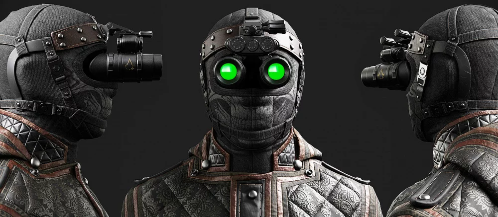 Художник Ubisoft показал, как герой Assassin's Creed выглядел бы в современности. Теперь у него есть пистолет и другие гаджеты