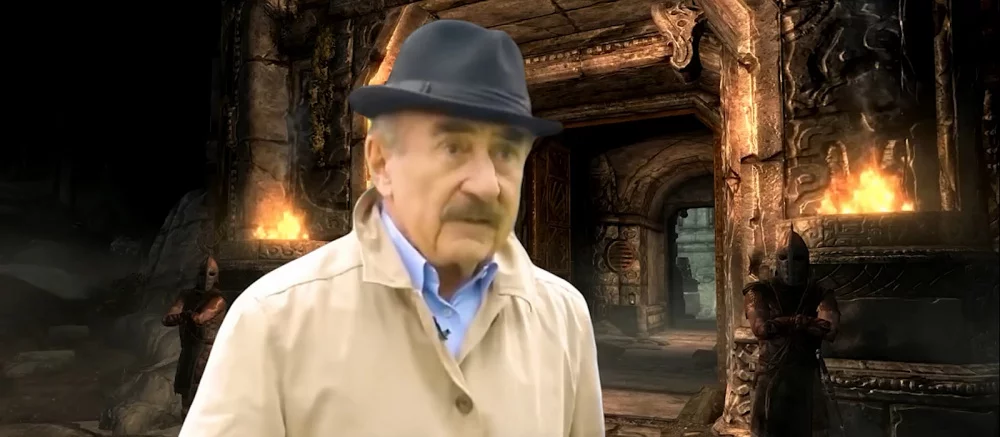 «Почему этого шедевра ещё нет в трендах Ютуба»: вышло новое смешное видео про Леонида Каневского в мире Skyrim