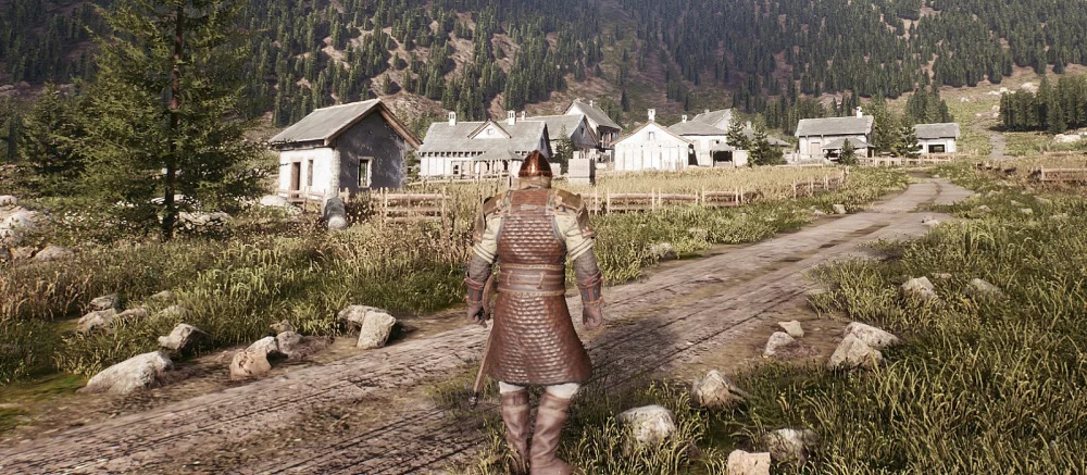 Показан геймплей средневековой RPG с открытым миром и магией, похожей на «российскую Skyrim»