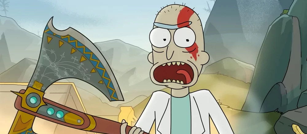 Приключение на 20 минут: моддер добавил Рика-Кратоса и Морти-Атрея в God of War