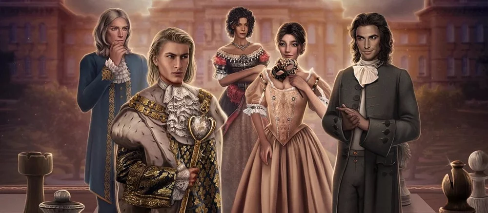 Прохождение квеста «Клуб Романтики. Покоряя Версаль» (1 сезон, 1-10 серии)