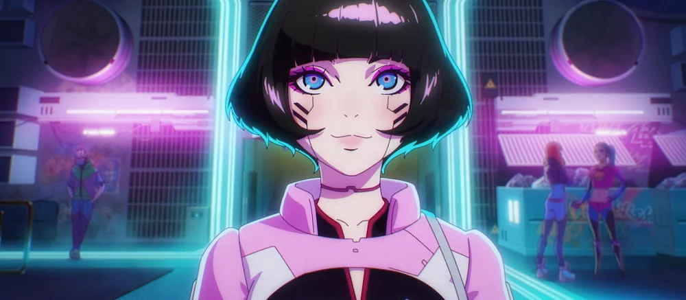 Российская модель сделала годный косплей на Сашу Яковлеву из аниме Cyberpunk: Edgerunners