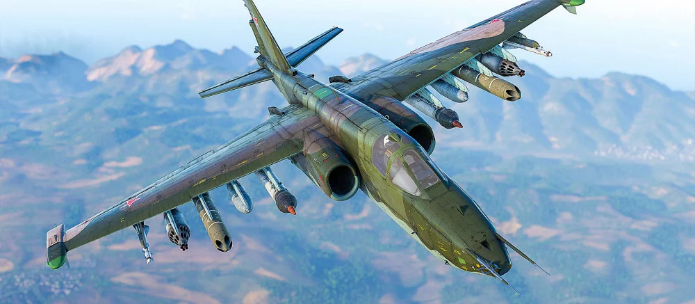 В «Эпохе дронов» для War Thunder появится легендарный советский штурмовик Су-25