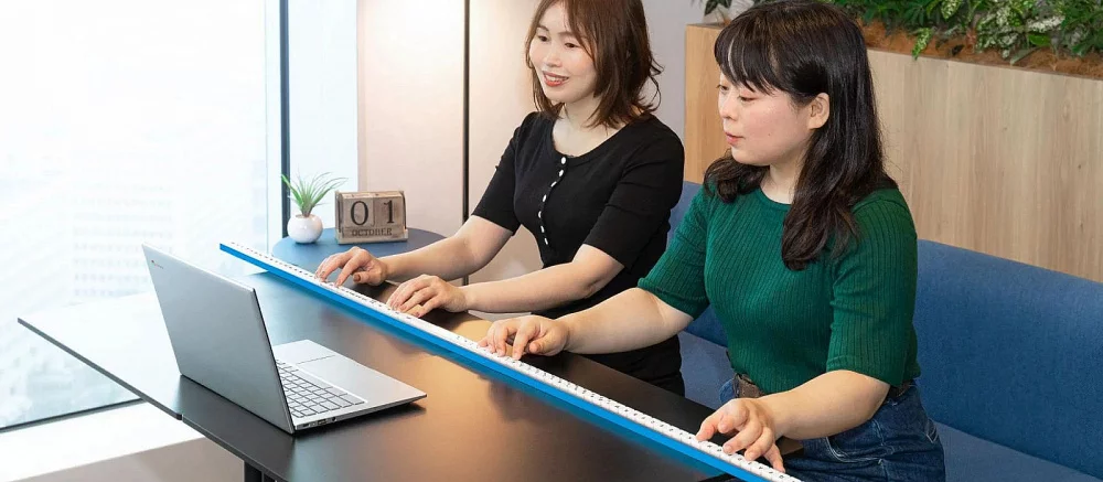 Google показала очень длинную клавиатуру