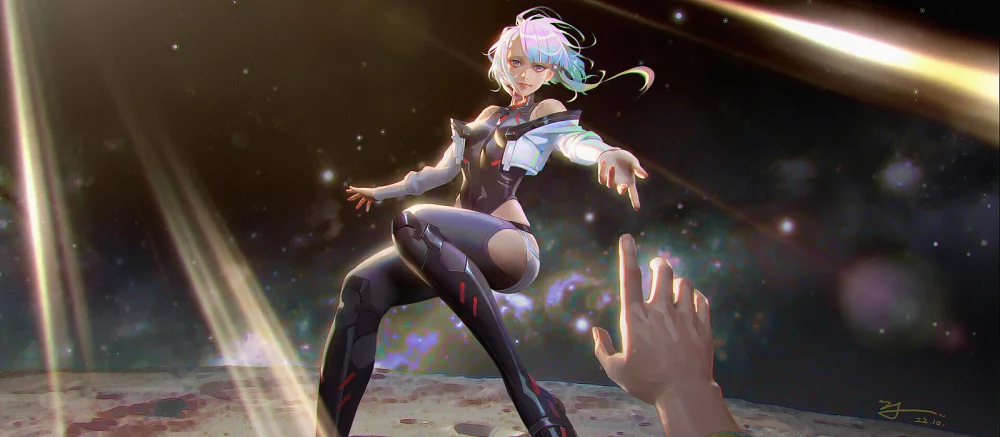 Хидео Кодзима показал необычный подарок от CD Projekt RED, который он получил в честь выхода аниме по Cyberpunk 2077