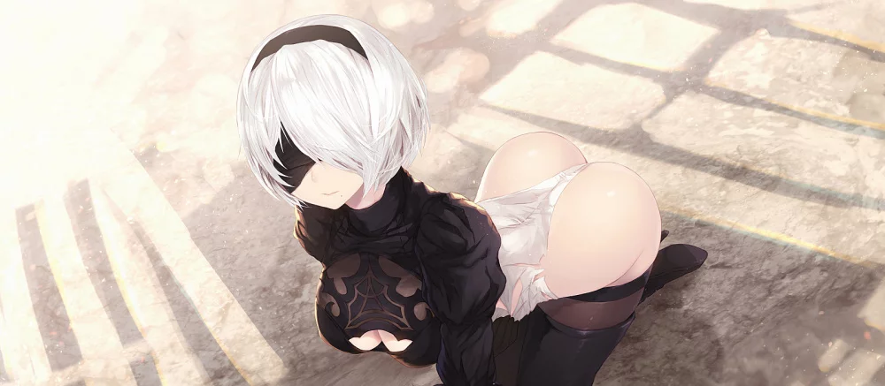 Показана новая фигурка 2B из NieR Automata — с вываливающейся грудью и хлыстом. Ее можно раздеть догола