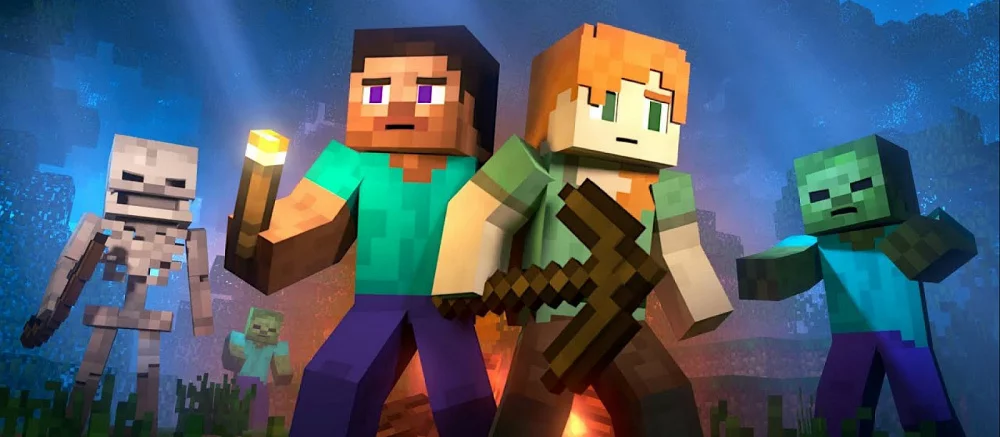 Показаны четыре эксклюзивных моба для Minecraft Legend. Их нет в обычной версии Minecraft