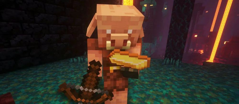 Появился геймплей сюжетной экшен-стратегии про вторжение пиглинов Minecraft Legend