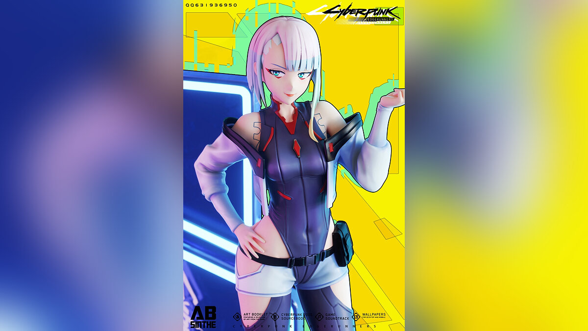 Показана фигурка полностью голой Люси из аниме Cyberpunk: Edgerunners. Есть  фото без цензуры