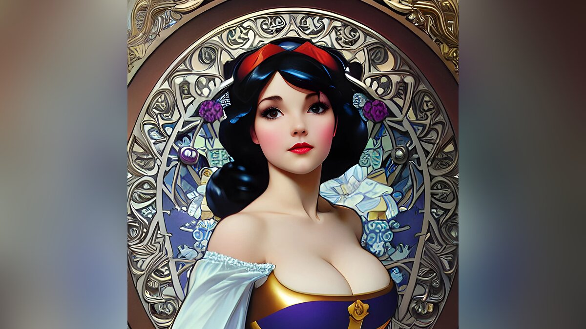 Нейросеть нарисовала героинь мультиков Disney в виде пышногрудых девушек с  реалистичной внешностью