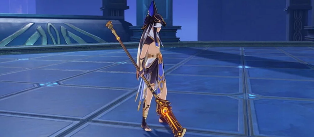 Всё про Посох алых ветров в Genshin Impact 3.1: основные характеристики, как получить и прокачать, кому подойдёт