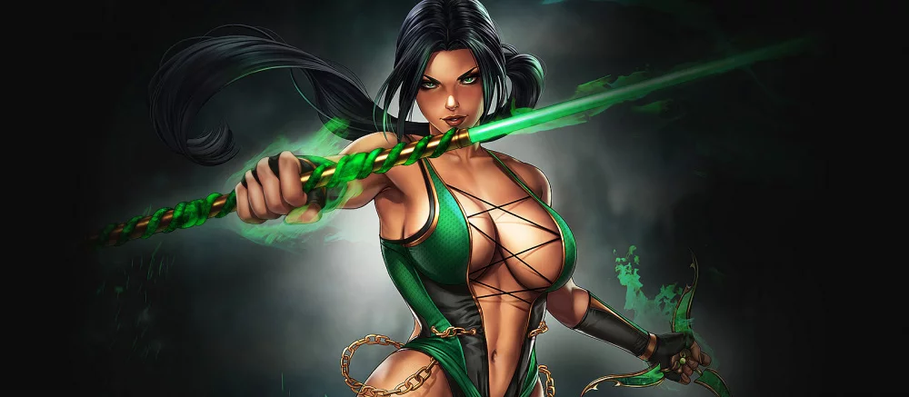 Дизайнер персонажей показал другую версию Джейд из Mortal Kombat без маски. Он вдохновился игрой 2004 года