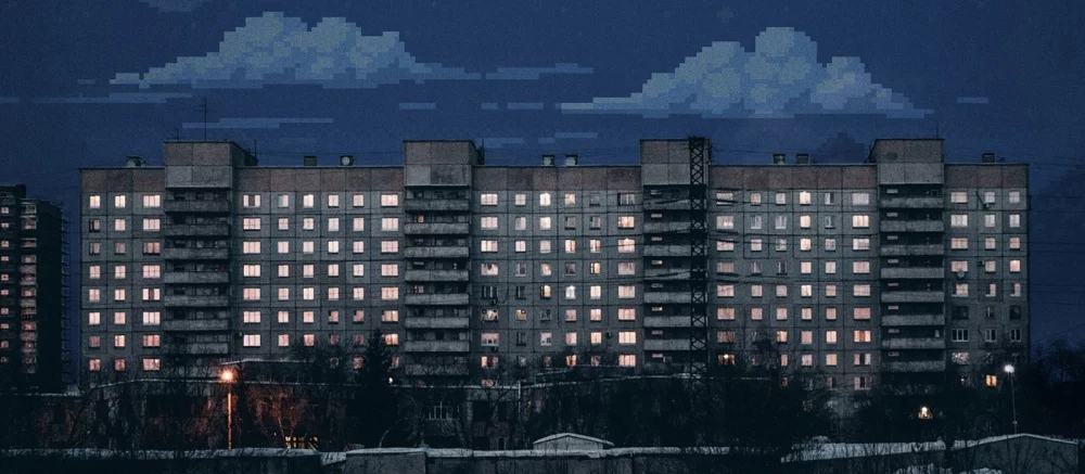 Фанат построил российские панельки в Minecraft и попал в топ Reddit. Игроки впечатлены количеством деталей