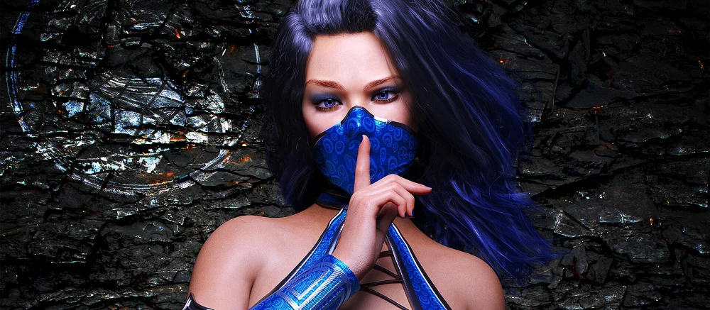 Гимнастка повторила фирменные приемы Китаны из Mortal Kombat и сравнила свои движения с игрой