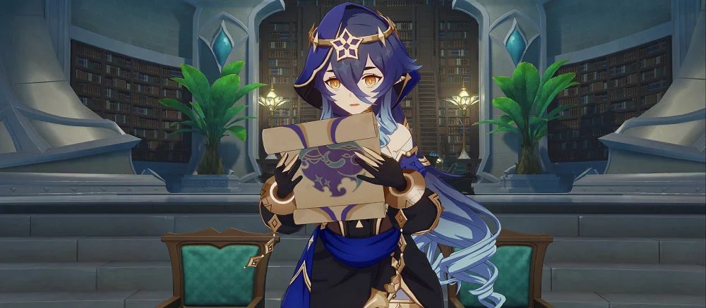 Лайла в Genshin Impact: возвышение, прокачка, арты, ресурсы, билды на оружие и артефакты