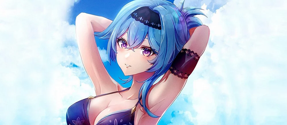 Эолу из Genshin Impact показали в пляжном скине