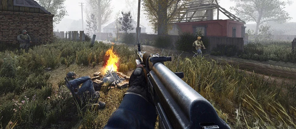 Появились свежие скриншоты ремастера «Сталкера». На них показали деревню, где живёт Сидорович