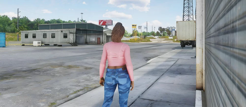 В GTA 5 добавили Люсию из GTA 6 и показали геймплей за нее. Попа героини такая же большая, как и в утекших видео