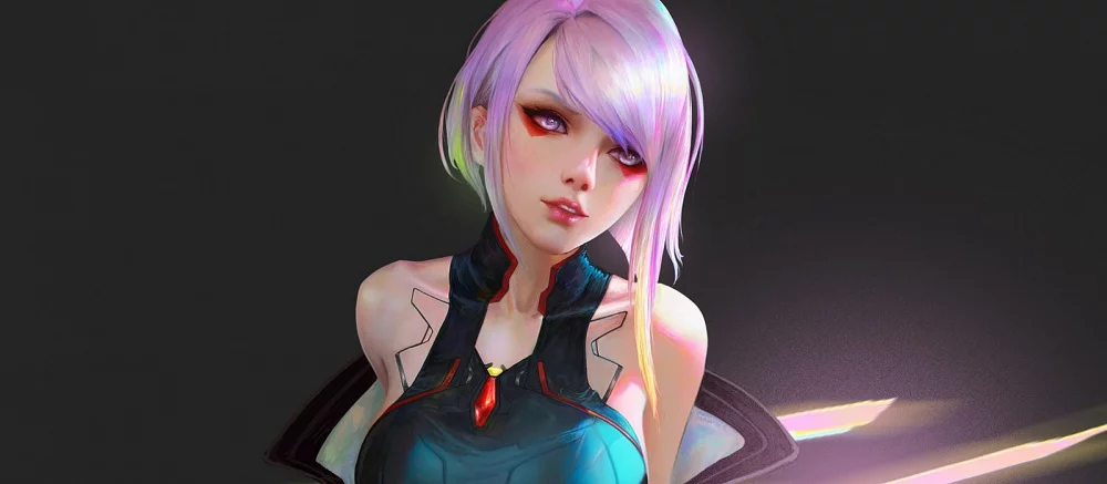 Художник показал «детские» версии Дэвида, Люси, Ребекки и Киви из аниме Cyberpunk: Edgerunners