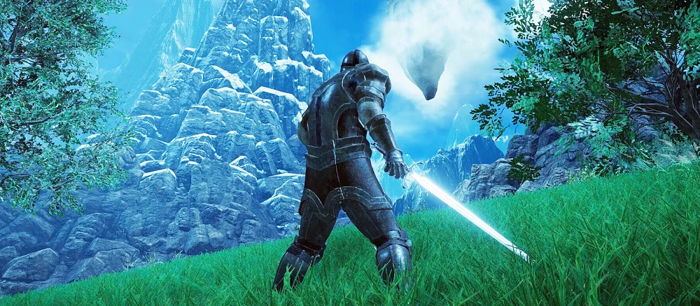 Вышел геймплей новой Action/RPG в стиле Dark Souls с открытым миром, магией, прокачкой и сложными боссами
