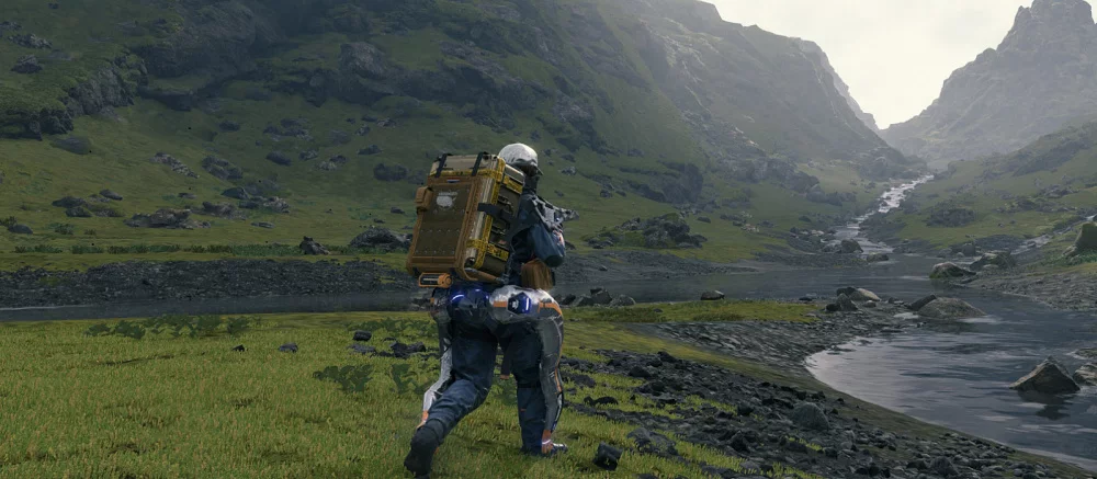 Death Stranding показали с видом от первого лица