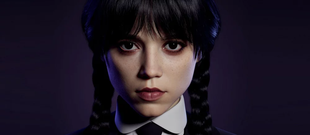 Если бы по «Уэнздей» сделали ААА-игру — художник воссоздал главную героиню в 3D