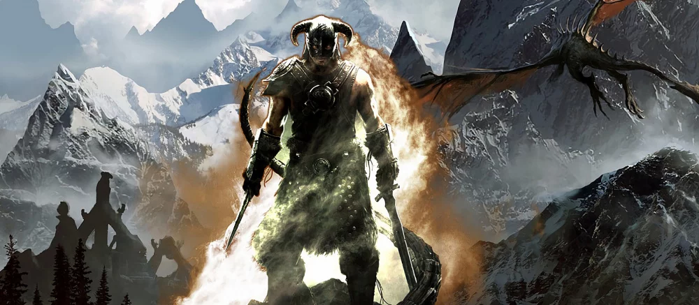 Фанат сделал карту мира Skyrim из настоящего дерева