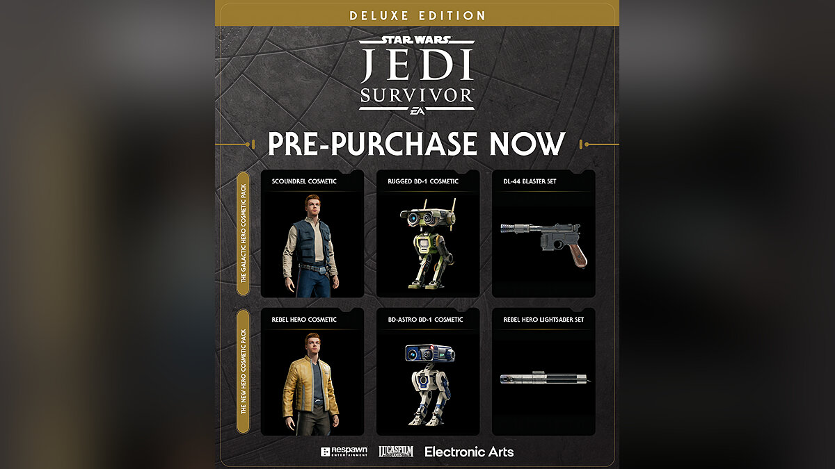 Star wars jedi survivor deluxe edition. Star Wars Jedi Survivor Дата выхода. Все эмиттеры в Jedi Fallen order.