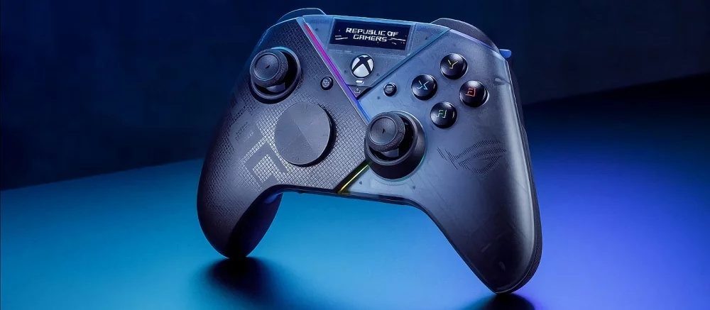 ASUS и Xbox показали геймпад с OLED-дисплеем